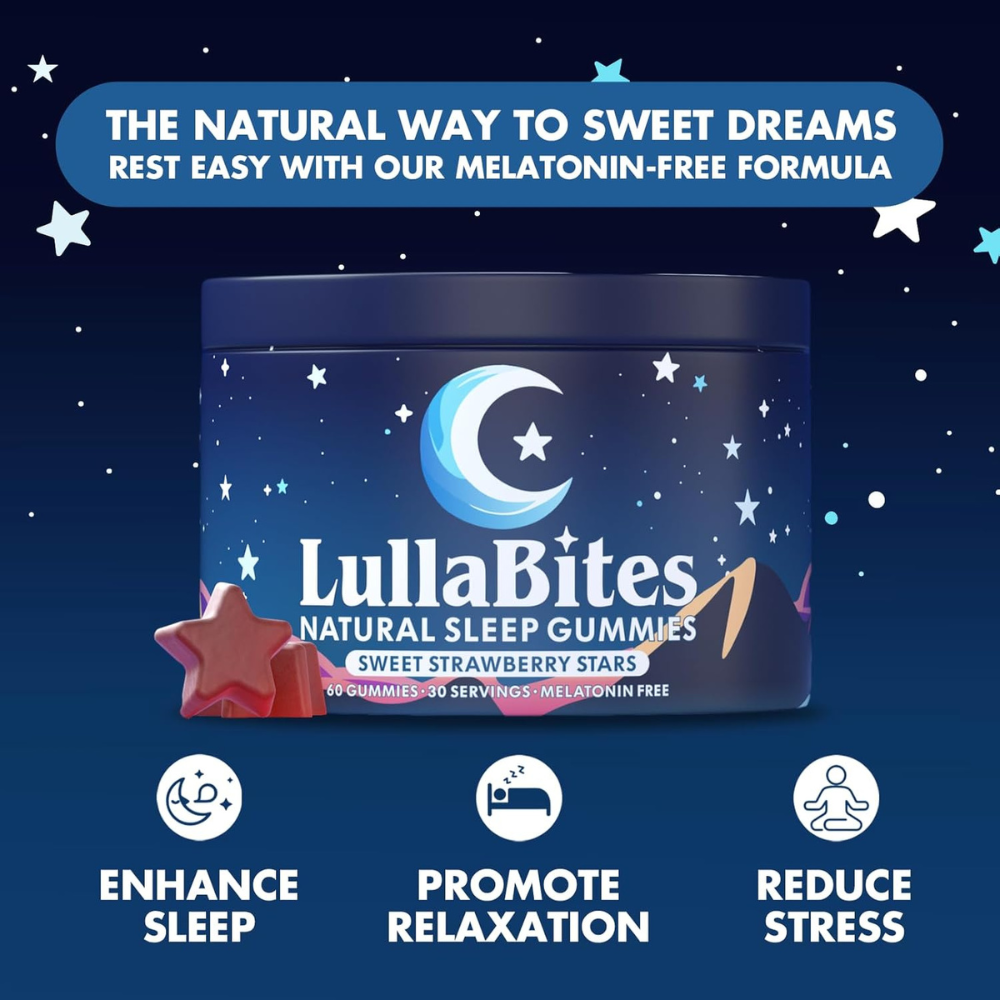 LullaBites Natural Sleep Gummies