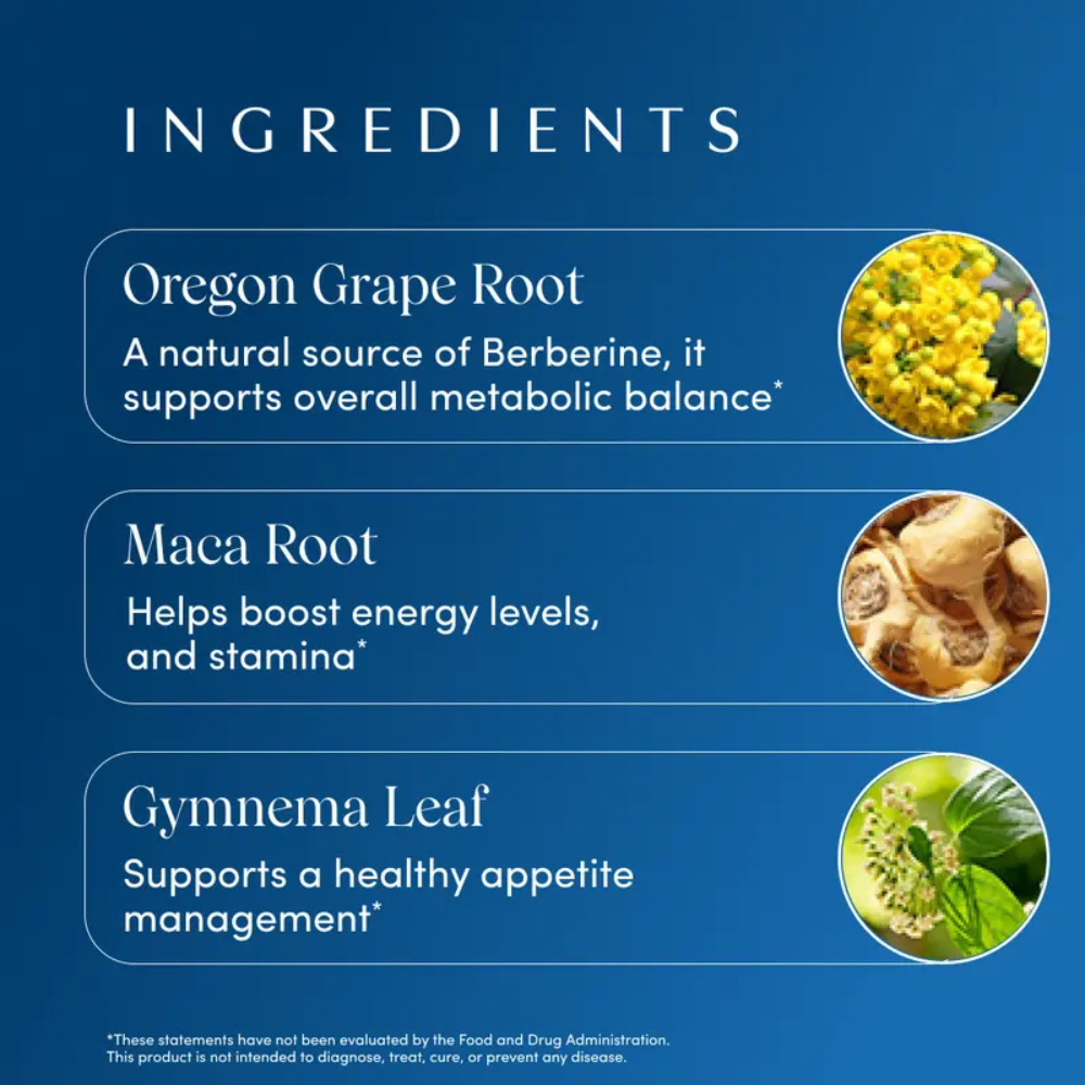 Blue Burn Metabolic Support Liquid Herbal Drops