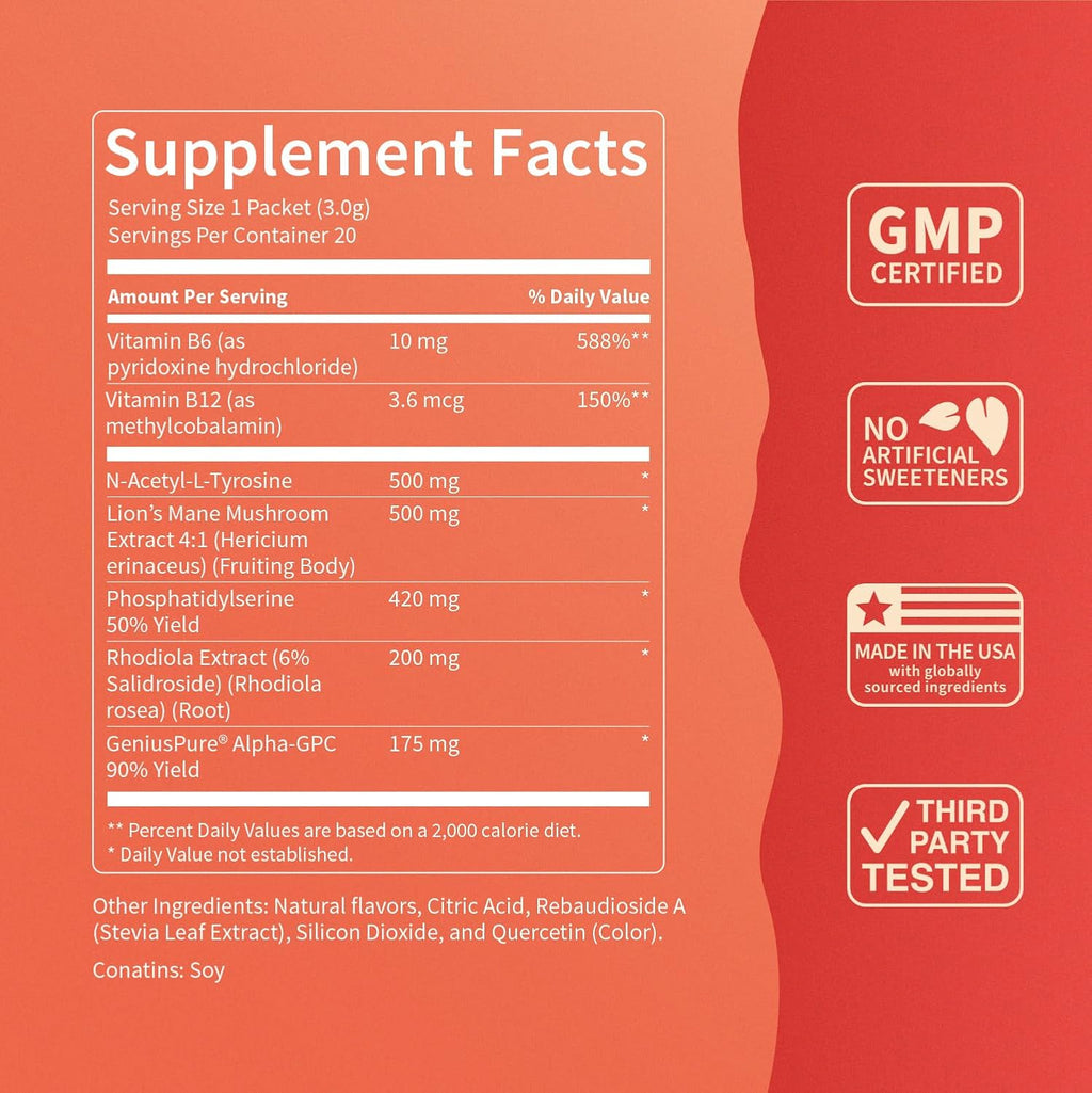 Nello SuperFocus Focus Drink Mix