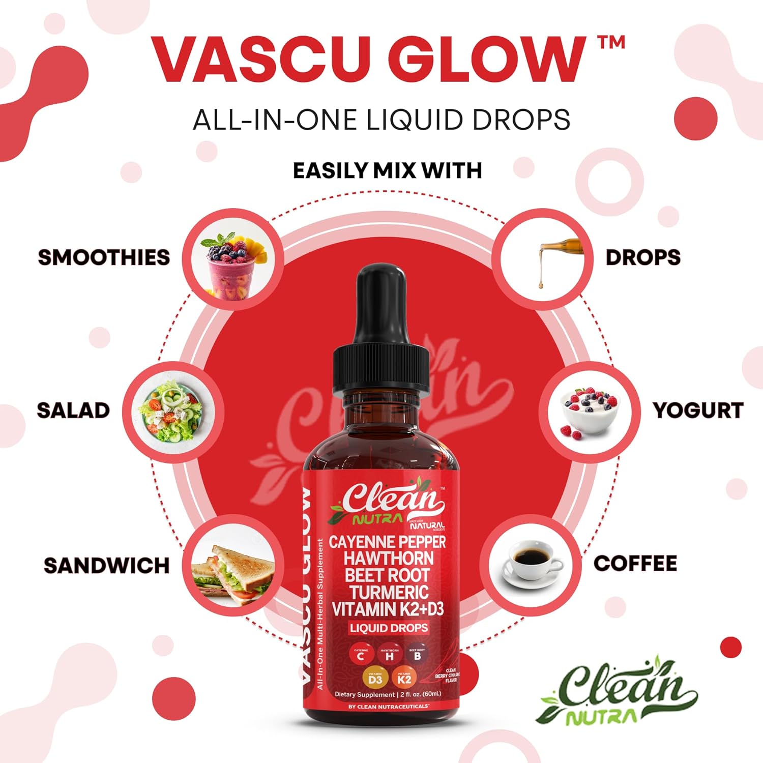 Clean Nutra Cayenne Pepper Liquid Drops