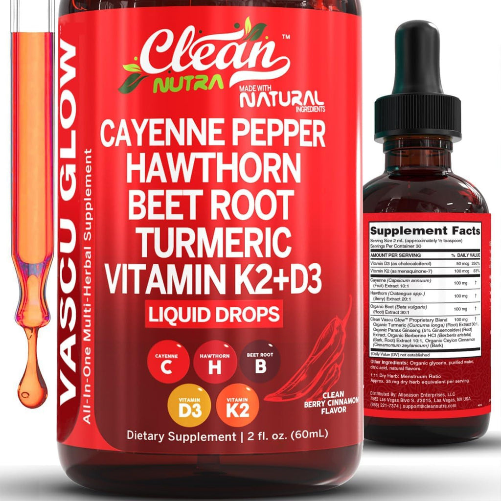 Clean Nutra Cayenne Pepper Liquid Drops