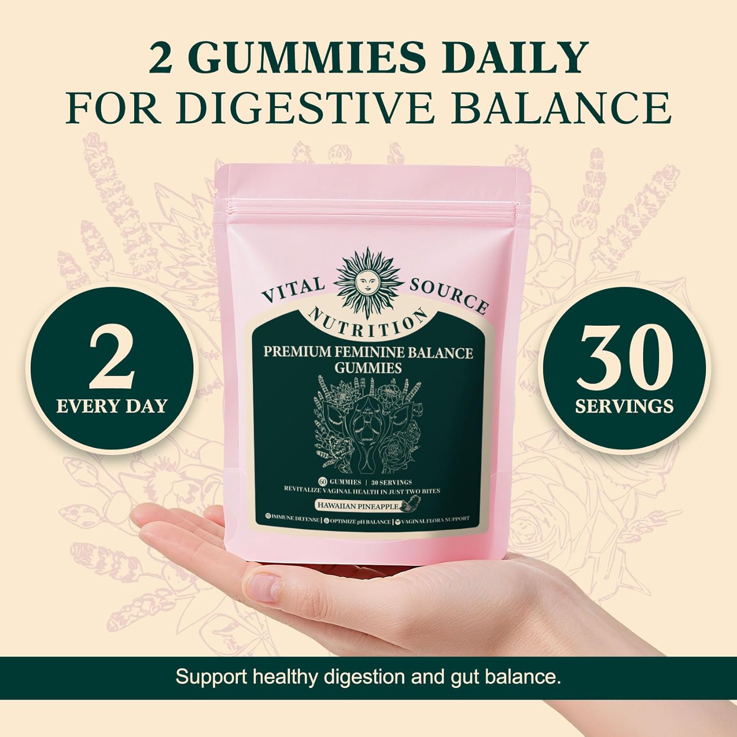 Vital Source Nutrition - Premium Feminine Balance Gummies