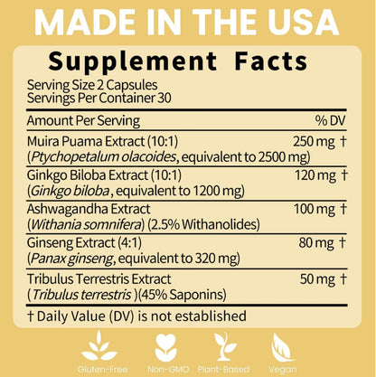 Potency Wood Energy Stamina
