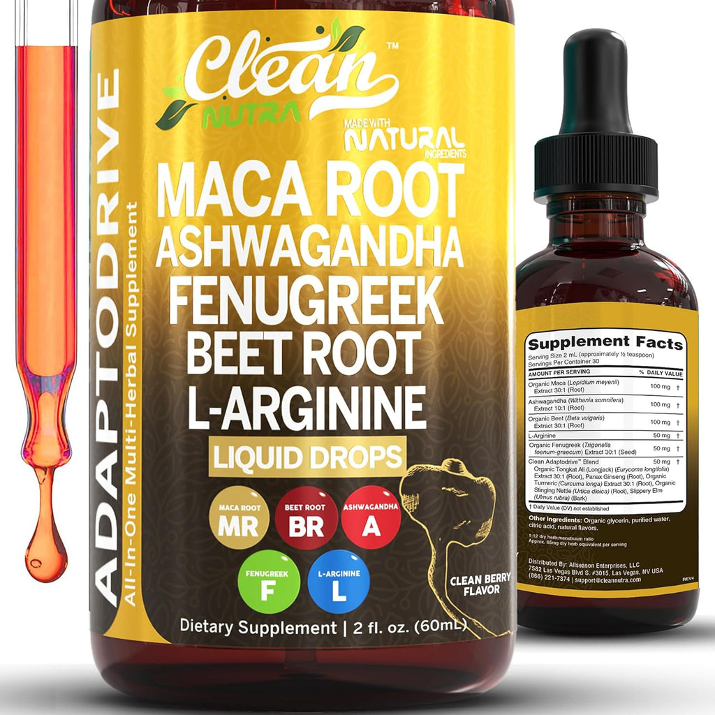 Clean Nutra Maca Root Liquid Drops