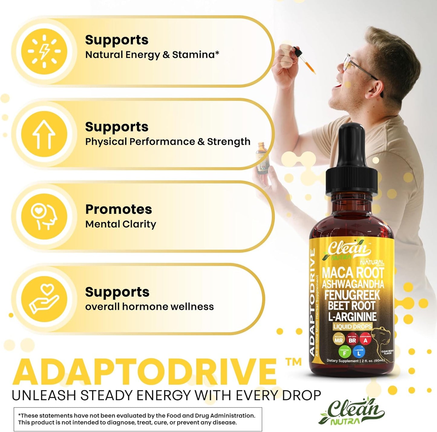 Clean Nutra Maca Root Liquid Drops