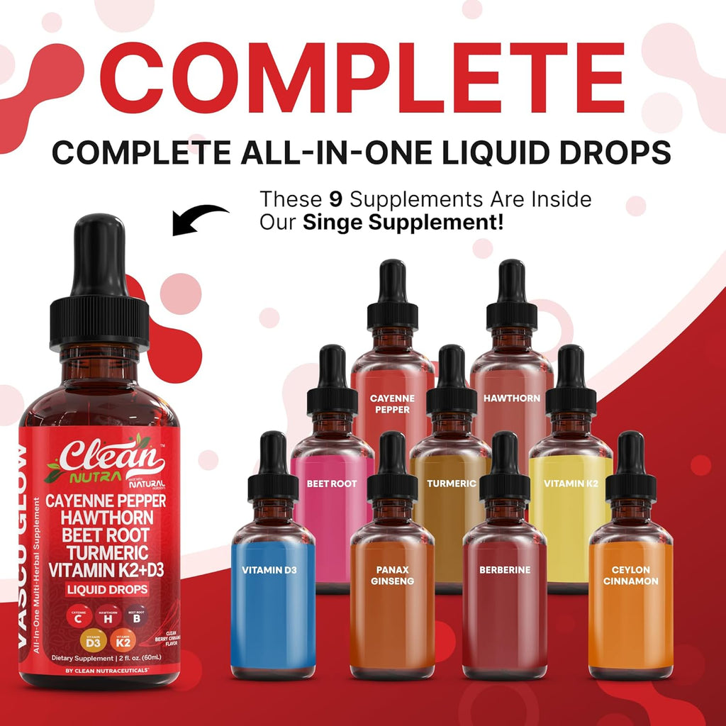 Clean Nutra Cayenne Pepper Liquid Drops