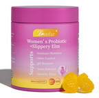Leefar Women's Probiotics + Slippery Elm Gummies