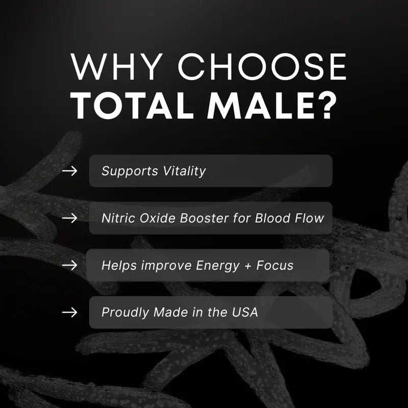Total Male 3-in-1 Alpha Blend Vitality Nitric Oxide Cognitive Function