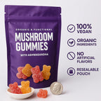 Mushroom Gummies with Ashwagandha